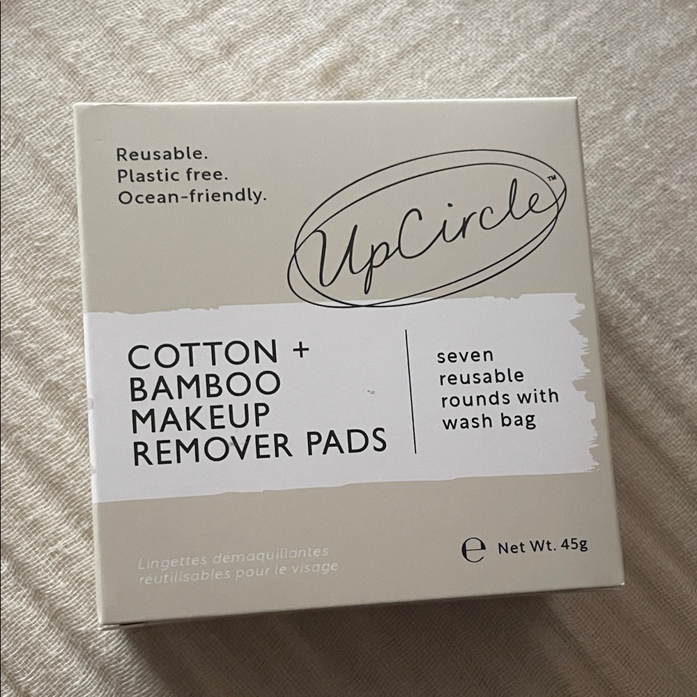 NWOT Upcircle Bamboo + Cotton Makeup Pads